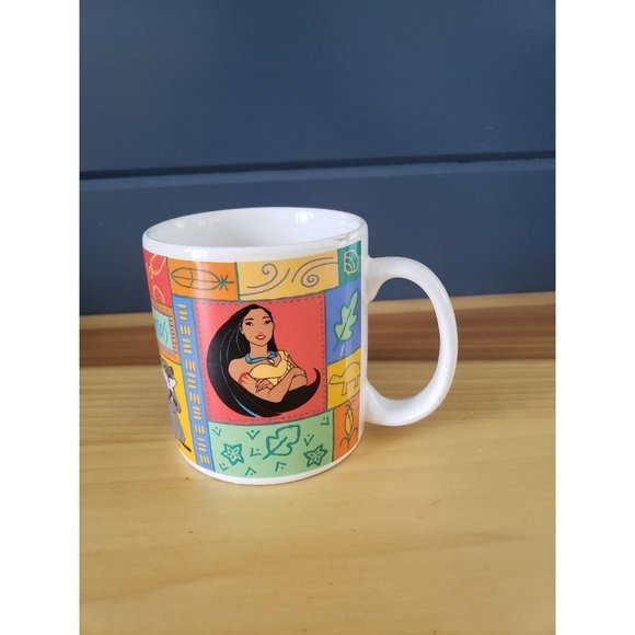 Vintage 90s Pocahontas‎ Mug - Picture 1 of 5